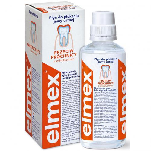 Elmex, Przeciw próchnicy, Płyn do płukania jamy ustnej z aminofluorkiem