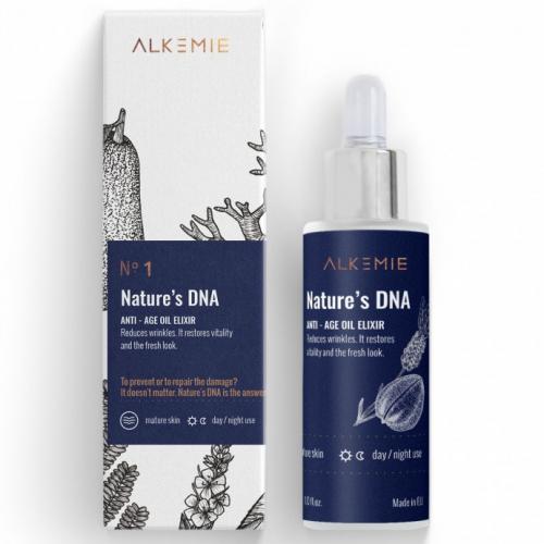 Alkmie, No. 1 Nature’s DNA, Anti-aging Oil Elixir (Odmładzający eliksir olejowy)
