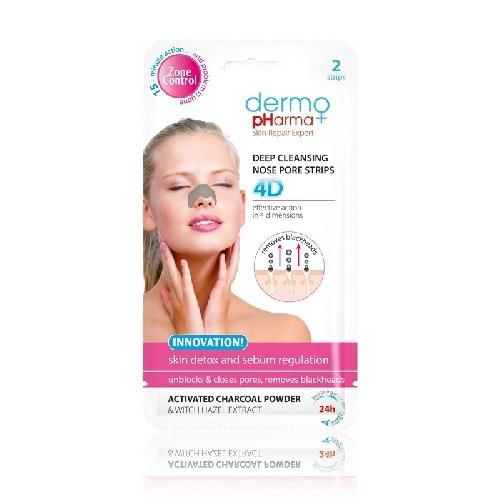 Dermofarm, Głęboko oczyszczające plastry na nos 4D