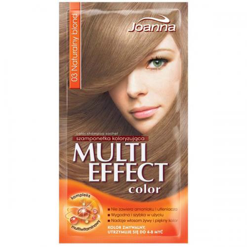 Joanna, Multi Effect Color, Saszetki koloryzujące do 4-8 myć (stara wersja)