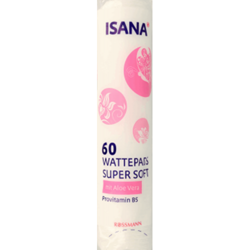 Isana, Wattepads Super Soft (Płatki kosmetyczne)