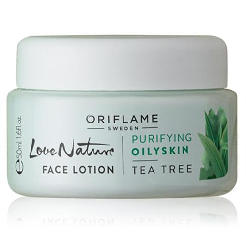 Oriflame, Love Nature, Tea Tree Face Lotion (Emulsja do twarzy z olejkiem z drzewa herbacianego)