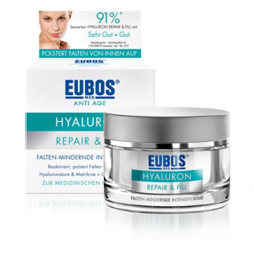 Eubos, Anti Age, Hyaluron Repair & Fill (Krem przeciwzmarszczkowy regenerująco-wypełniający)