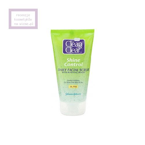 Clean & Clear, Shine Control Daily Facial Scrub (Żel peelingujący przeciw błyszczeniu się skóry)