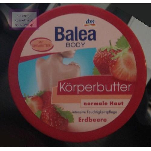 Balea, Body, Korperbutter Erdbeere (Masło do ciała truskawkowe do skóry normalnej)