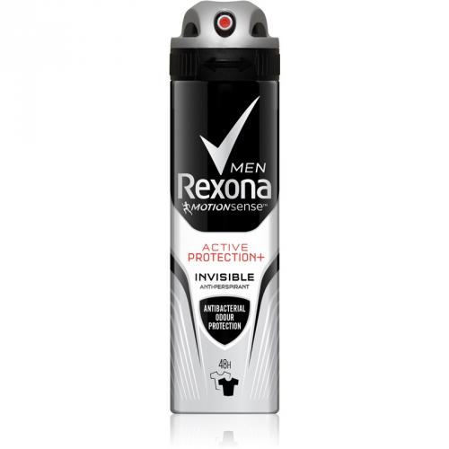 Rexona Men, Active Protection+ Invisible, Antyperspirant dla mężczyzn w aerozolu