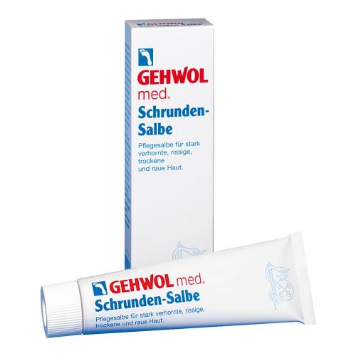 Gehwol, Med, Schrunden - Salbe (Maść pielęgnacyjna do silnie zrogowaciałej skóry pięt)