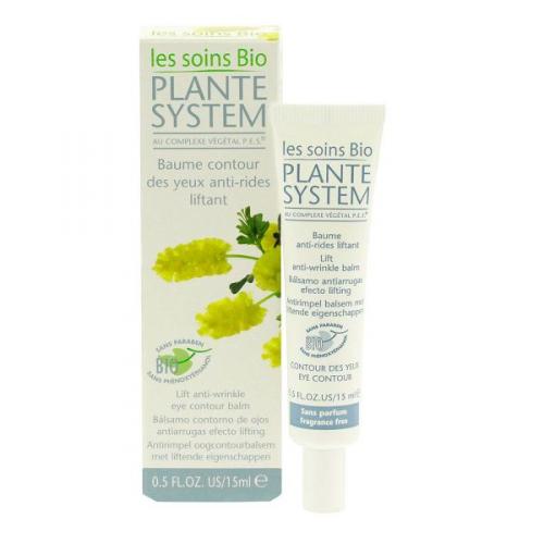 Plante System, Les Soins Bio, Baume Contour des Yeux Liftant (Przeciwzmarszczkowo - liftingujący balsam pod oczy)