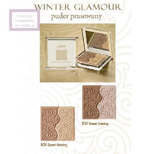 Joko, Winter Glamour Orient Poeme, Prasowany puder rozświetlający