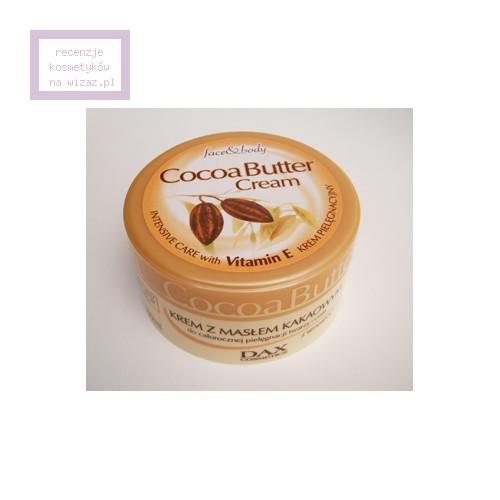 Dax Cosmetics, Face & Body, Cocoa Butter Cream (Krem pielęgnacyjny z masłem kakaowym do twarzy i ciała z witaminą E)