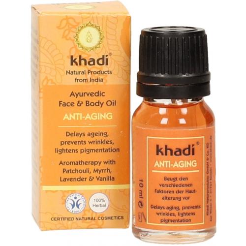 Khadi, Ayurvedic Face & Body Oil Anti - Aging (Ajurwedyjski olejek przeciwzmarszczkowy)