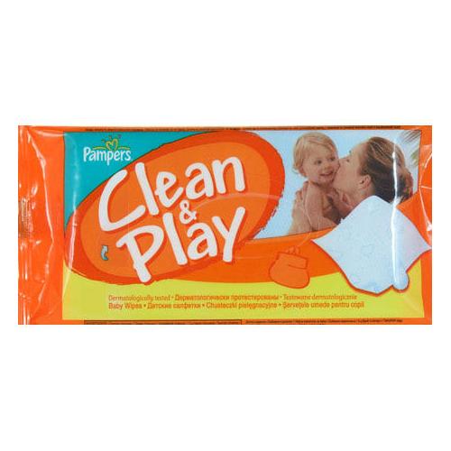 Pampers, Clean & Play, Chusteczki pielęgnacyjne