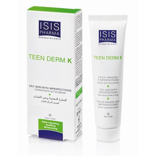 IsisPharma, Teen Derm K (Krem keratoregulujący dla skóry tłustej, trądzikowej)