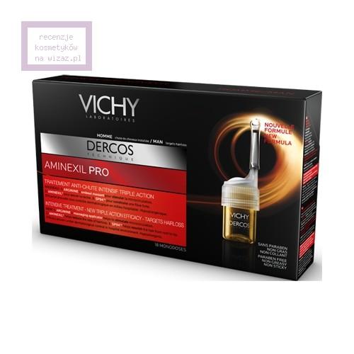 Vichy, Dercos Aminexil Pro, Kuracja przeciw wypadaniu włosów o potrójnym działaniu dla mężczyzn (stara wersja)