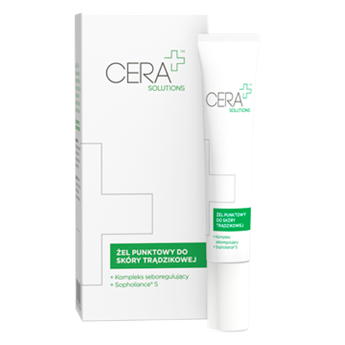 CERA+ Solutions, Żel punktowy do skóry trądzikowej