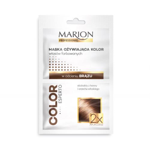 Marion, MariColor, Regenerująca maska ożywiająca kolor włosów farbowanych
