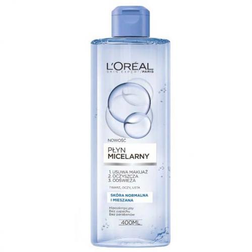 L`Oreal Paris, Skin Expert, Płyn micelarny dla skóry normalnej i mieszanej