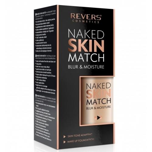Revers Cosmetics, Naked Skin Match Blur & Moisture Foundation (Podkład matujący)
