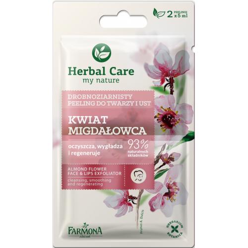 Herbal Care, Peeling drobnoziarnisty `Kwiat migdałowca`
