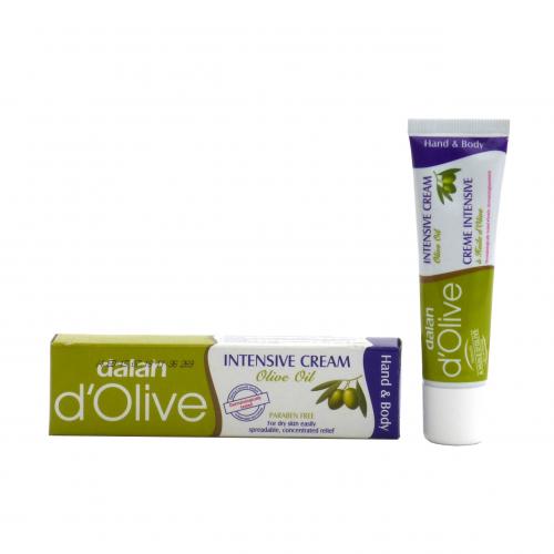 Dalan, d`Olive, Intensive Cream Olive Oil (Intensywny krem oliwkowy)