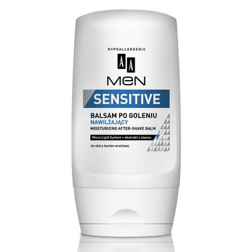 AA, Men, Sensitive, Balsam po goleniu nawilżający do skóry bardzo wrażliwej