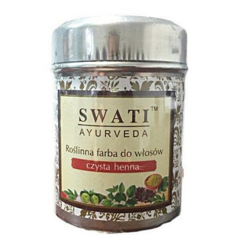 Swati Ayurveda, Roślinna farba do włosów 'Czysta Henna'