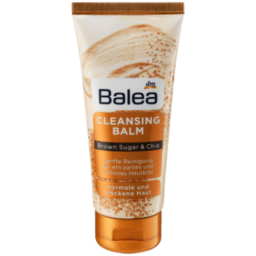 Balea, Cleansing Balm, Brown Sugar & Chia (Oczyszczający balsam do mycia i demakijażu twarzy z brązowym cukrem i chia)
