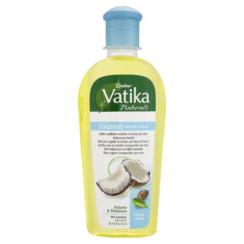 Dabur, Vatika, Coconut Enriched Hair Oil (Olejek do włosów wzbogacony olejem kokosowym)