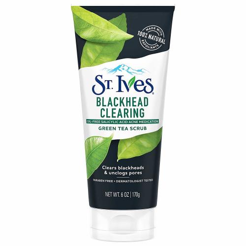St. Ives, Blackhead Clearing, Green Tea Scrub (Peeling do twarzy z zielonej herbaty)