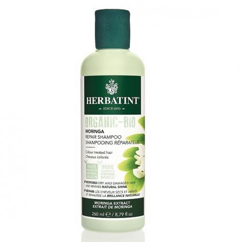 Herbatint, Organic - Bio, Moringa Repair Shampoo (Szampon naprawczy)