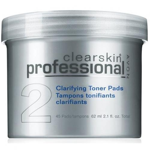 Avon, Clearskin Professional, Clarifying Toner Pads (Oczyszczająco-tonizujące płatki do twarzy)