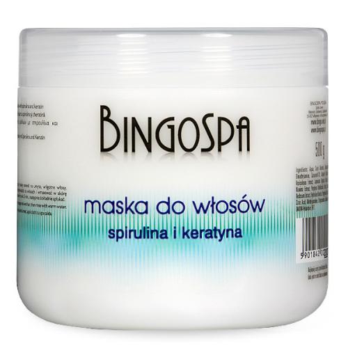 BingoSpa, Maska do włosów ze spiruliną i keratyną