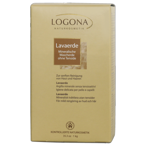 Logona, Lavaerde Mineralische Wascherde (Ziemia wulkaniczna brązowa w proszku do mycia ciała i włosów)