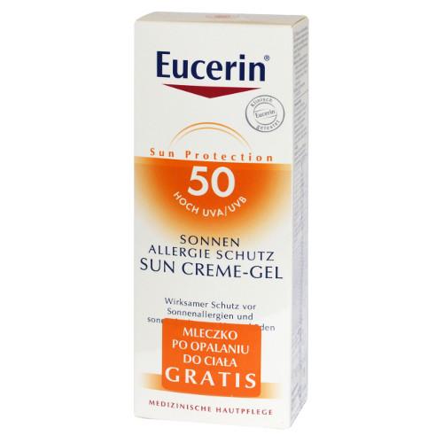 Eucerin, Ochrona Przeciwsłoneczna, Krem - żel do skóry z alergią na słońce SPF 50