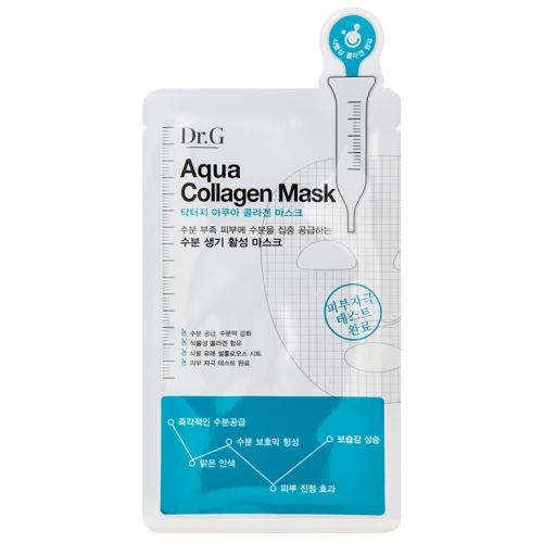 Dr. G, Aqua Collagen, Facial Essence Mask Sheets (Maska w płachcie)