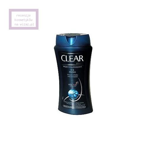 Clear, Men, Ice Fresh Shampoo (Szampon przeciwłupieżowy dla mężczyzn do wszystkich rodzajów włosów)