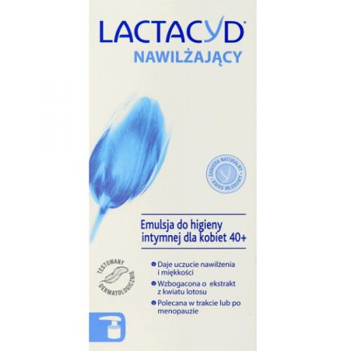 Lactacyd, Nawilżający, Emulsja do higieny intymnej dla kobiet 40+