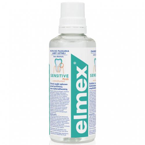 Elmex, Sensitive Plus, Płyn do płukania jamy ustnej z aminofluorkiem