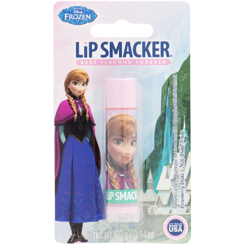 Lip Smacker, Frozen, Anna, Strawberry Shake (Nawilżająca pomadka do ust)