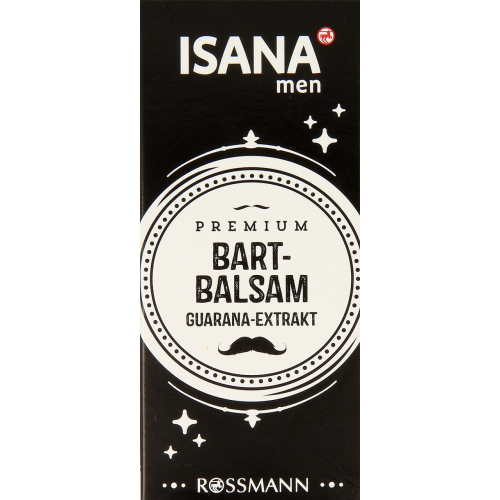 Isana, Men, Premium, Bart Balsam Guarana Extrakt (Balsam do brody z ekstraktem z guarany)