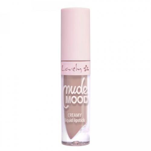 Lovely Nude Mood Creamy Liquid Lipstick - 1- kremowa 