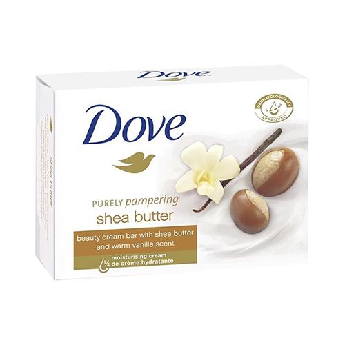 Dove, Purely Pampering, Shea Butter & Warm Vanilla, Beauty Bar (Kostka myjąca z masłem shea i wanilią)