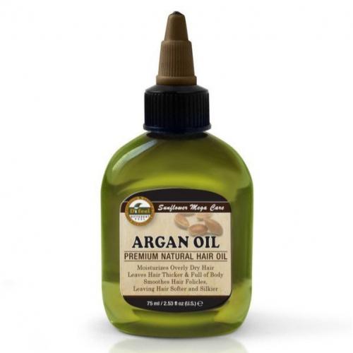 DiFeel, Argan Oil, Premium Natural Hair Oil (Olejek arganowy do włosów i ciała)