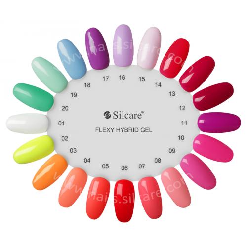 Silcare, Flexy, Hybrid Gel (Lakier hybrydowy) cena, opinie czy lakiery hybrydowe silcare utwardzaja sie w lampie led