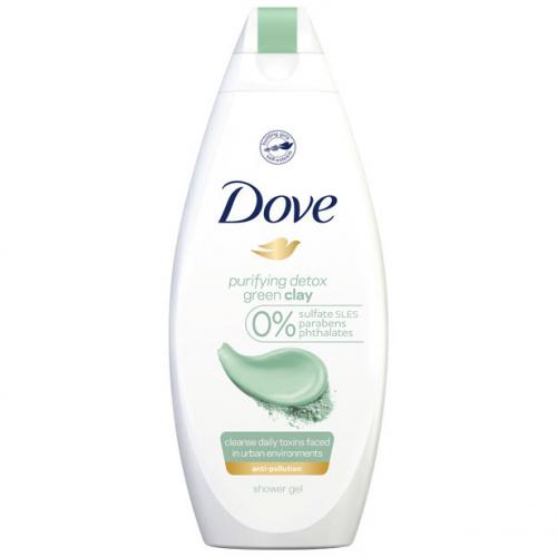 Dove, Purifying Detox, Green Clay Shower Gel (Oczyszczający żel pod prysznic `Zielona glinka`)