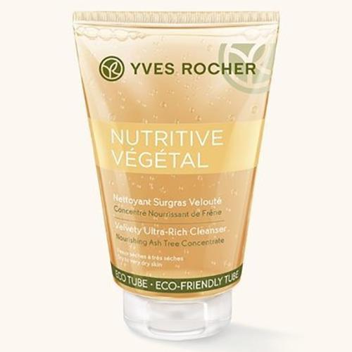 Yves Rocher, Nutritive Vegetal, Velvety Ultra - Rich Cleanser (Aksamitny żel do mycia twarzy)