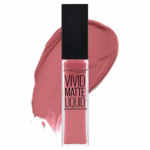 Maybelline New York, Vivid Matte Liquid (Matowy błyszczyk do ust)