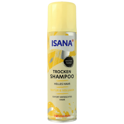 Isana, Trocken Shampoo Helles Haar (Suchy szampon do włosów blond)