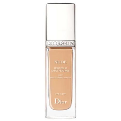 Christian Dior, Diorskin Nude, Teint Eclat Effet Peau Nue [Skin Glowing Makeup] (nowa wersja) (Podkład rozświetlający)