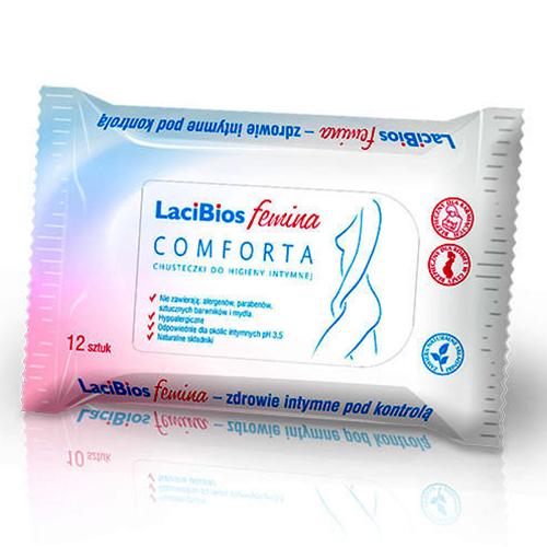 Asa, LaciBios Femina Comforta (Chusteczki do higieny intymnej)